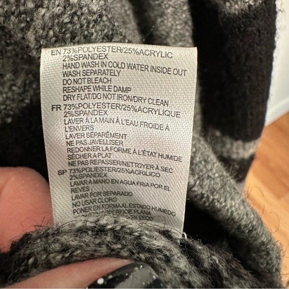 Anthropologie | Moth Basel Zebra Cardigan Sweater Size XSP - Picture 7 of 7